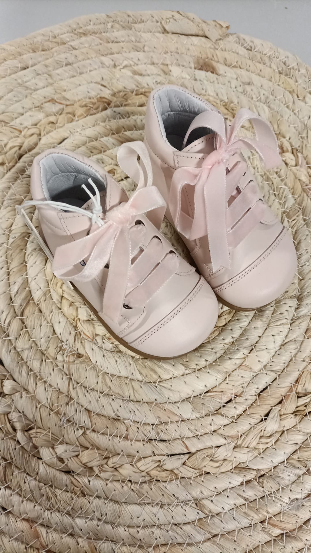 Premiers pas Slim Velours Rose