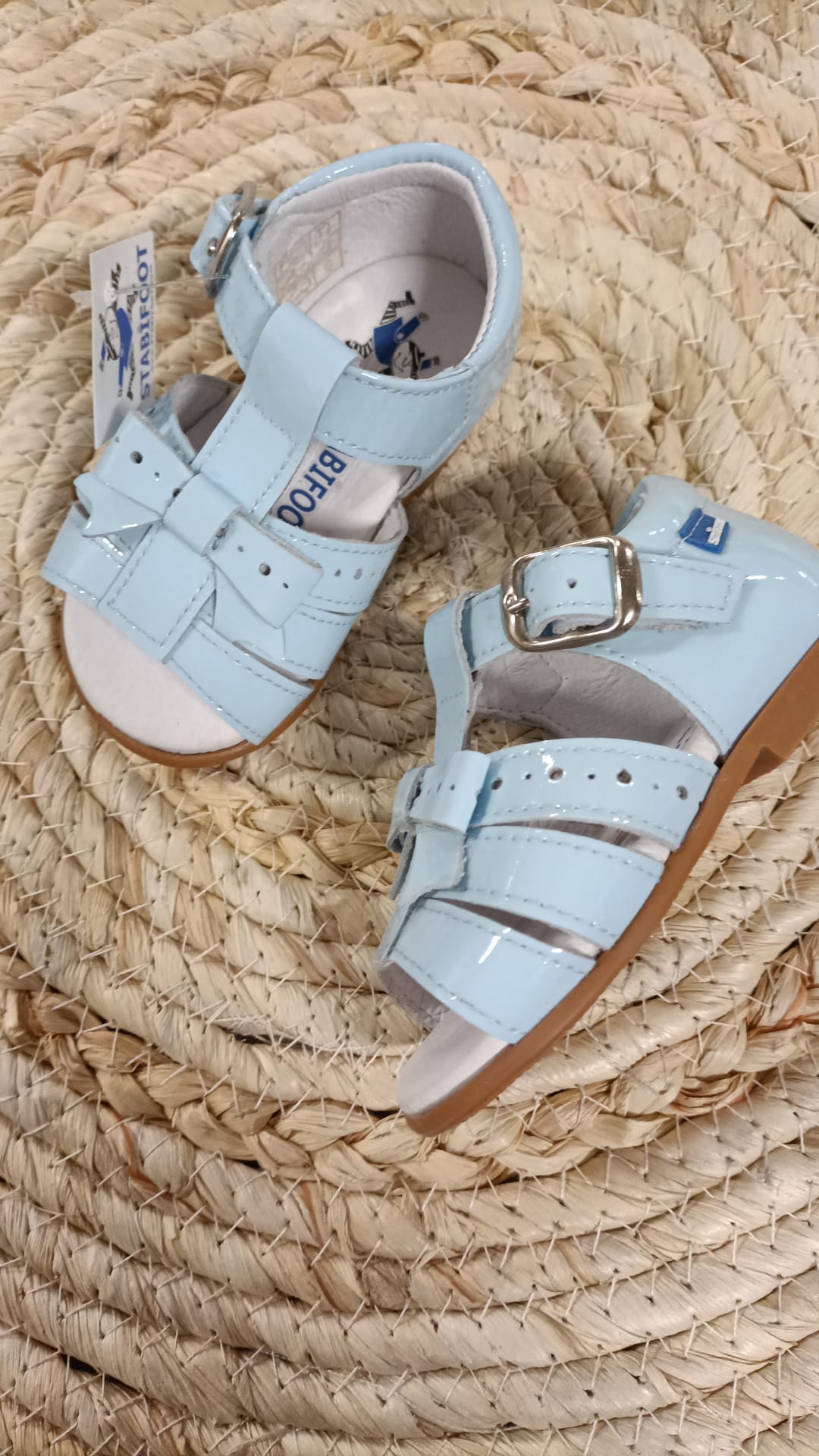 Sandales Lidia Celeste Bleu clair